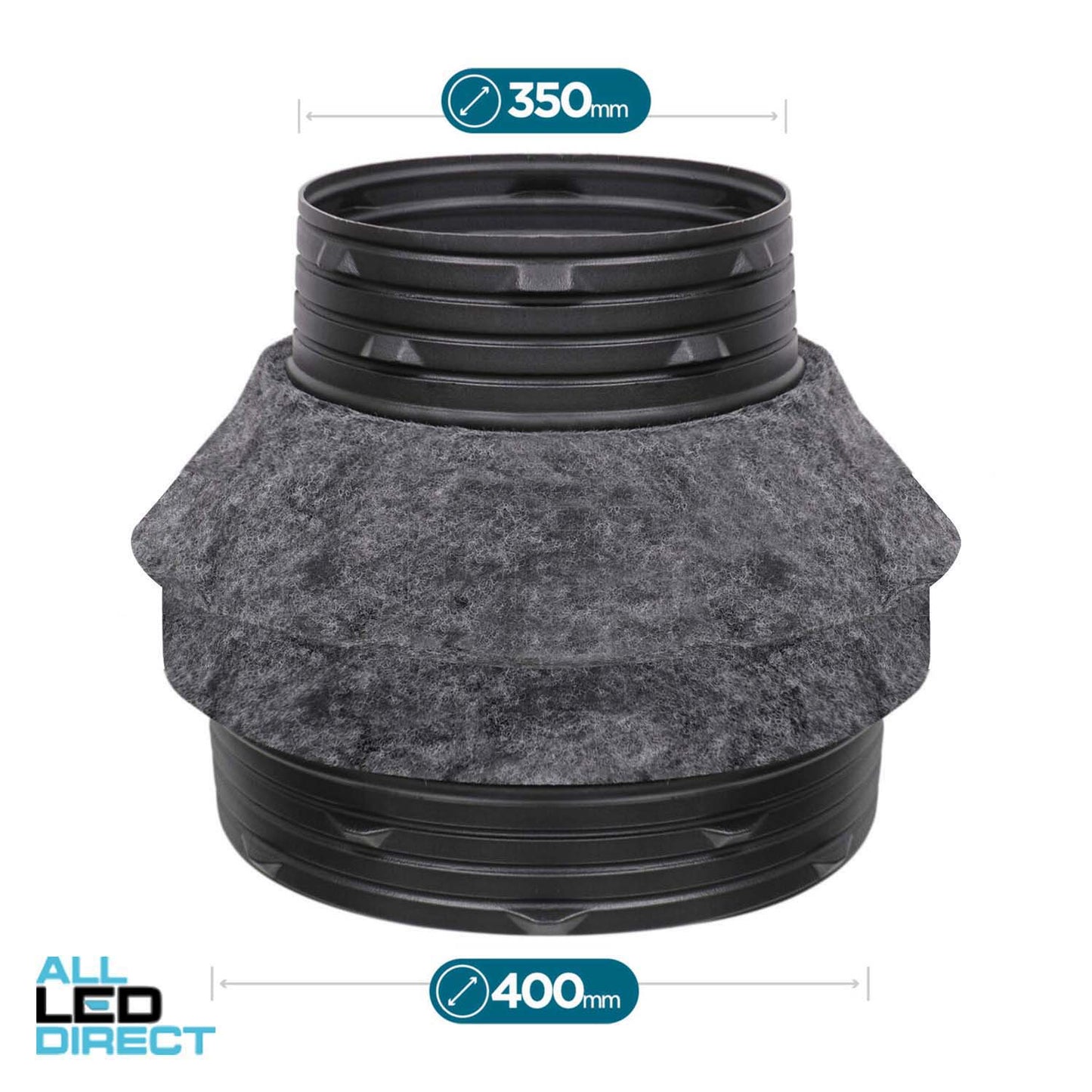 Ausmalt 400mm to 350mm Poly Insulated Reducer