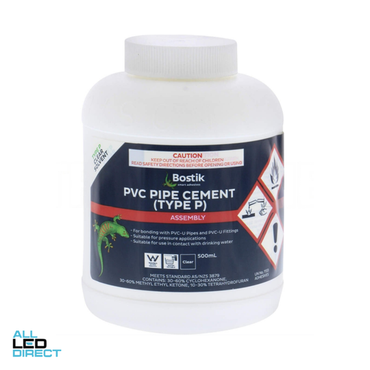 Bostik PVC Pipe Cement Clear 500ml