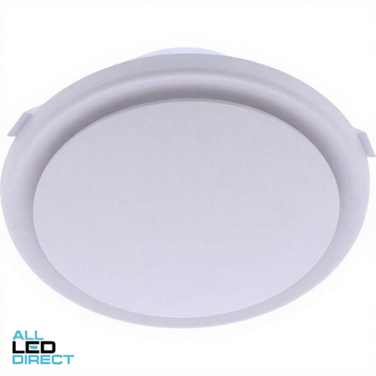 Ventair Ceiling Mounted Round Fixed Inlet or Outlet Grille White Suitable for 150mm Duct
