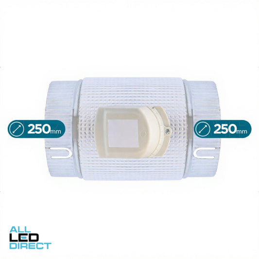 Powerwave Air 250mm DODC Motorised Metal Zone Damper 240 Volt