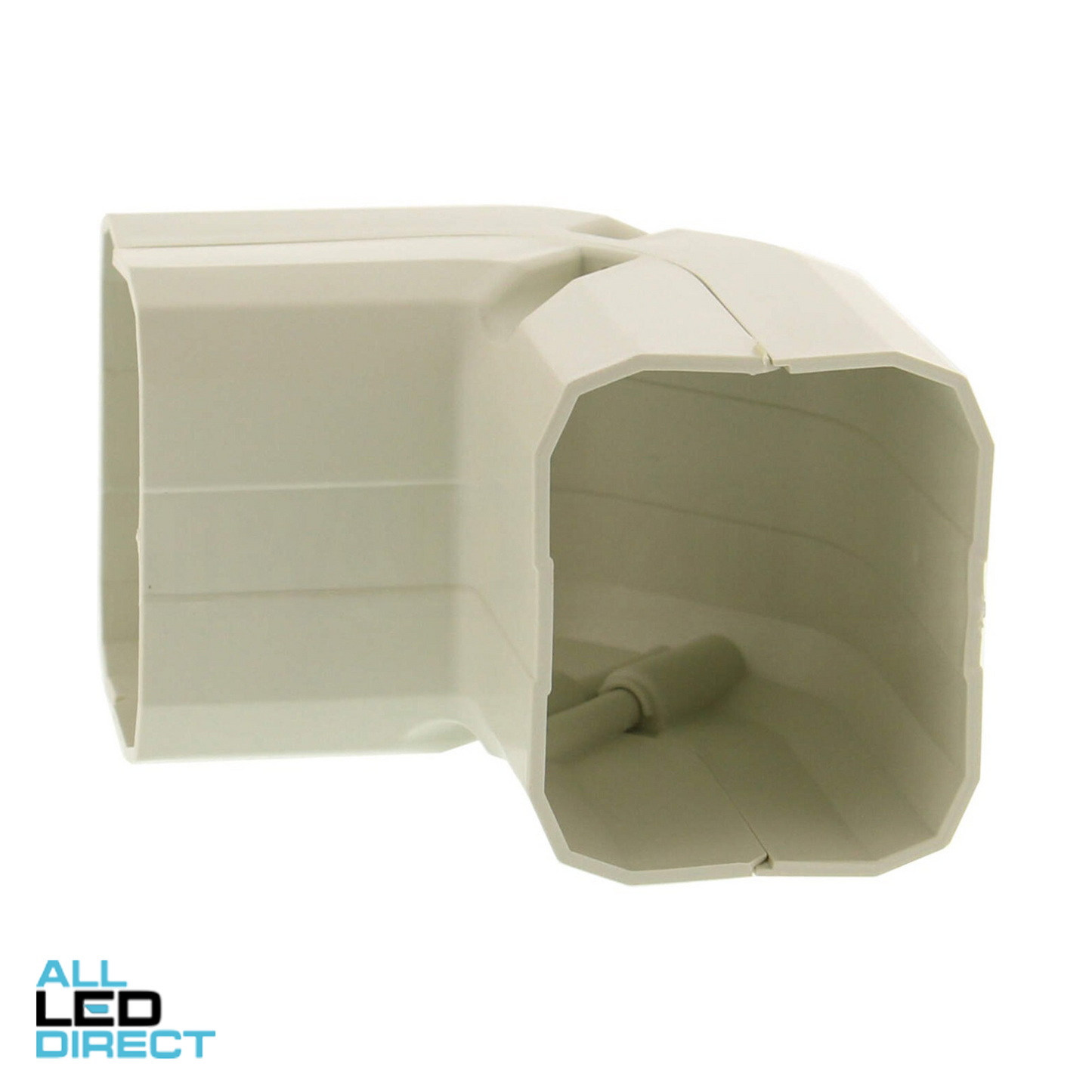 Ezyduct 80mm 90 Degree Elbow Light Beige Suitable For Air Conditioning Duct
