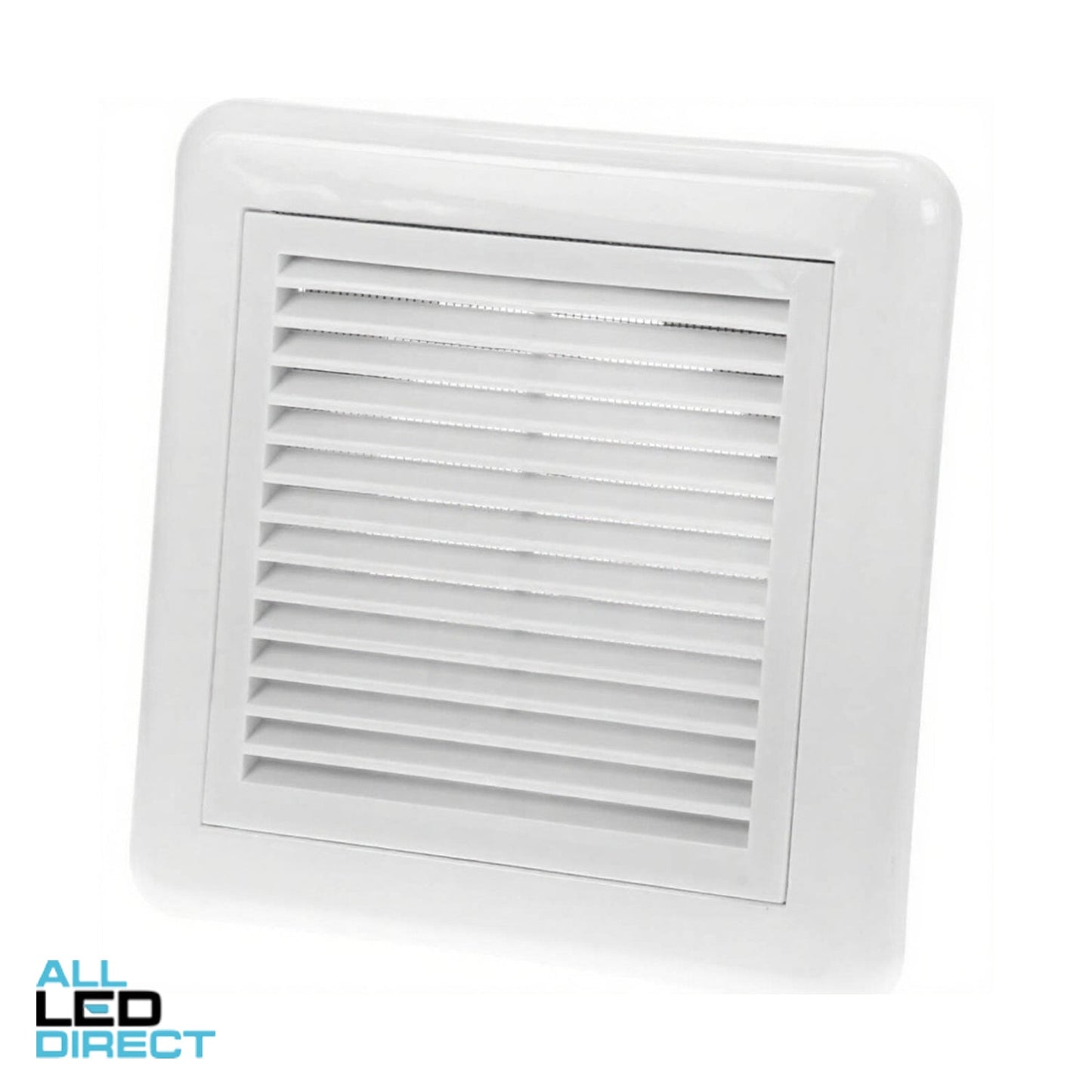 Ventair Fixed Blade Internal & External Louvre Suitable For 125mm Duct