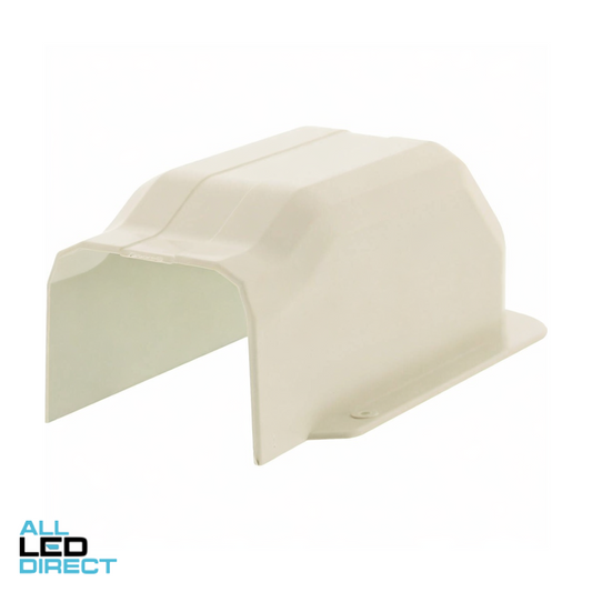 Ezyduct 80mm Wall Cap Light Beige Suitable For Air Conditioning Duct