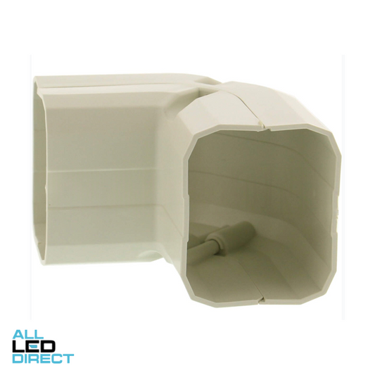 Ezyduct 110mm 90 Degree Elbow Light Beige Suitable For Air Conditioning Duct