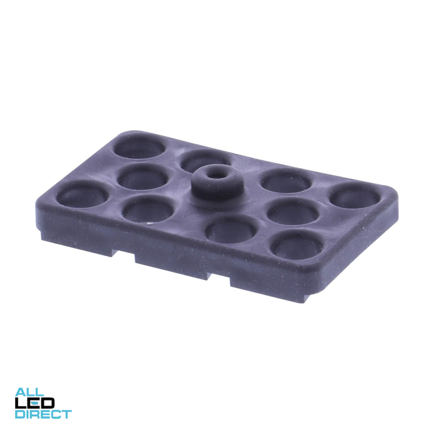 Ezytech 64mm x 39mm x 12mm Air Conditioning Rubber Vibration Mount