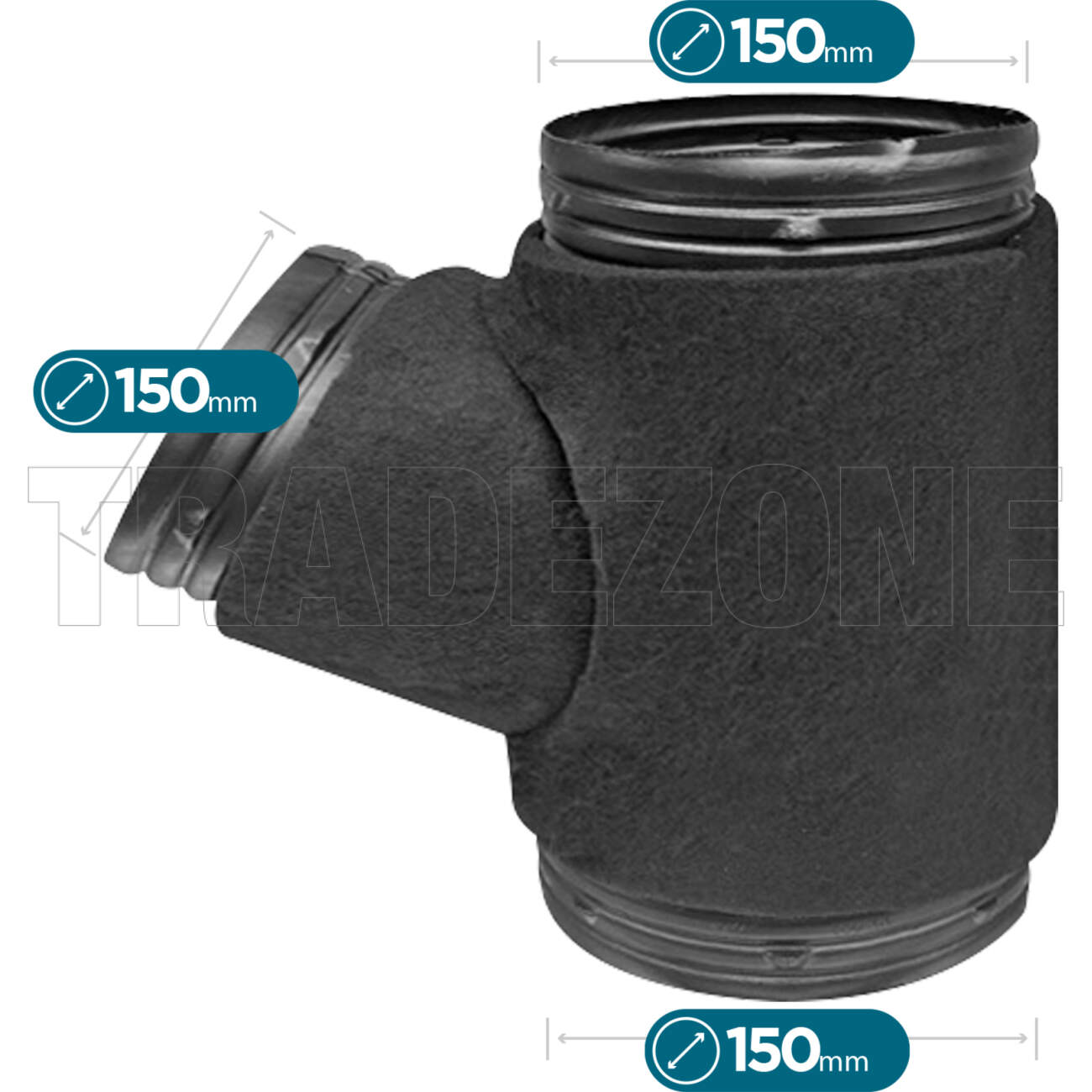 Ausmalt 150mm x 150mm x 150mm Poly Insulated BTO