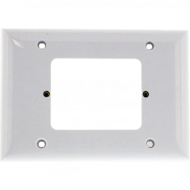 Clipsal 3 Gang STANDARD SERIES Mounting Flange White