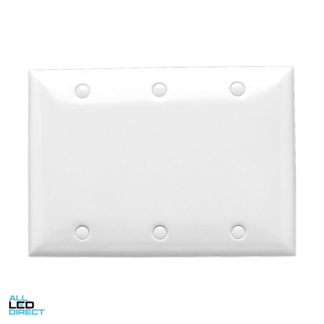 Clipsal STANDARD Large Format Blank Plate White ALL LED Direct