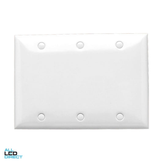Clipsal STANDARD Large Format Blank Plate White ALL LED Direct