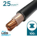 25mm XLPE Cable 100 Metre Drum