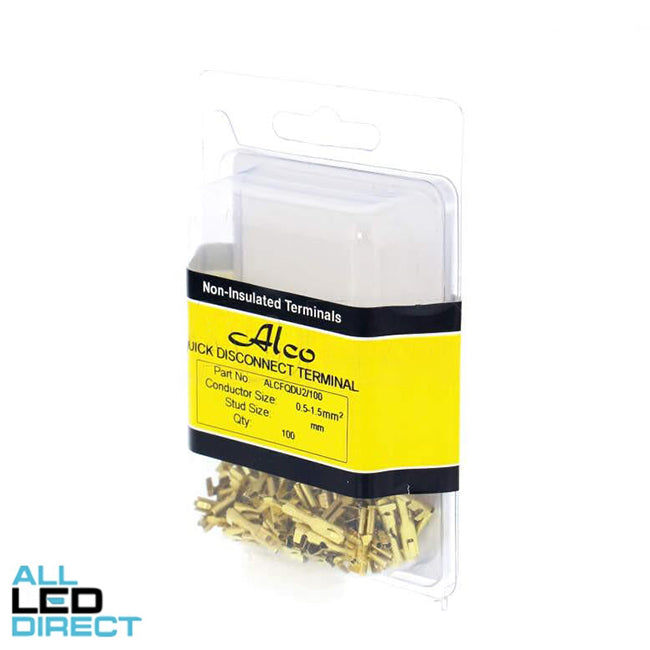 Wattmaster 0.5mm x 1.5mm Quick Disconnects Pack of 100