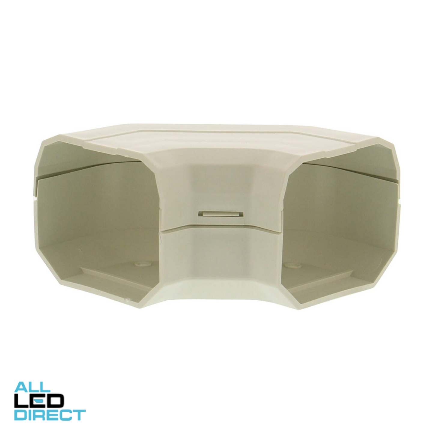Ezyduct 80mm 90 Degree Bend Light Beige Suitable For Air Conditioning Duct