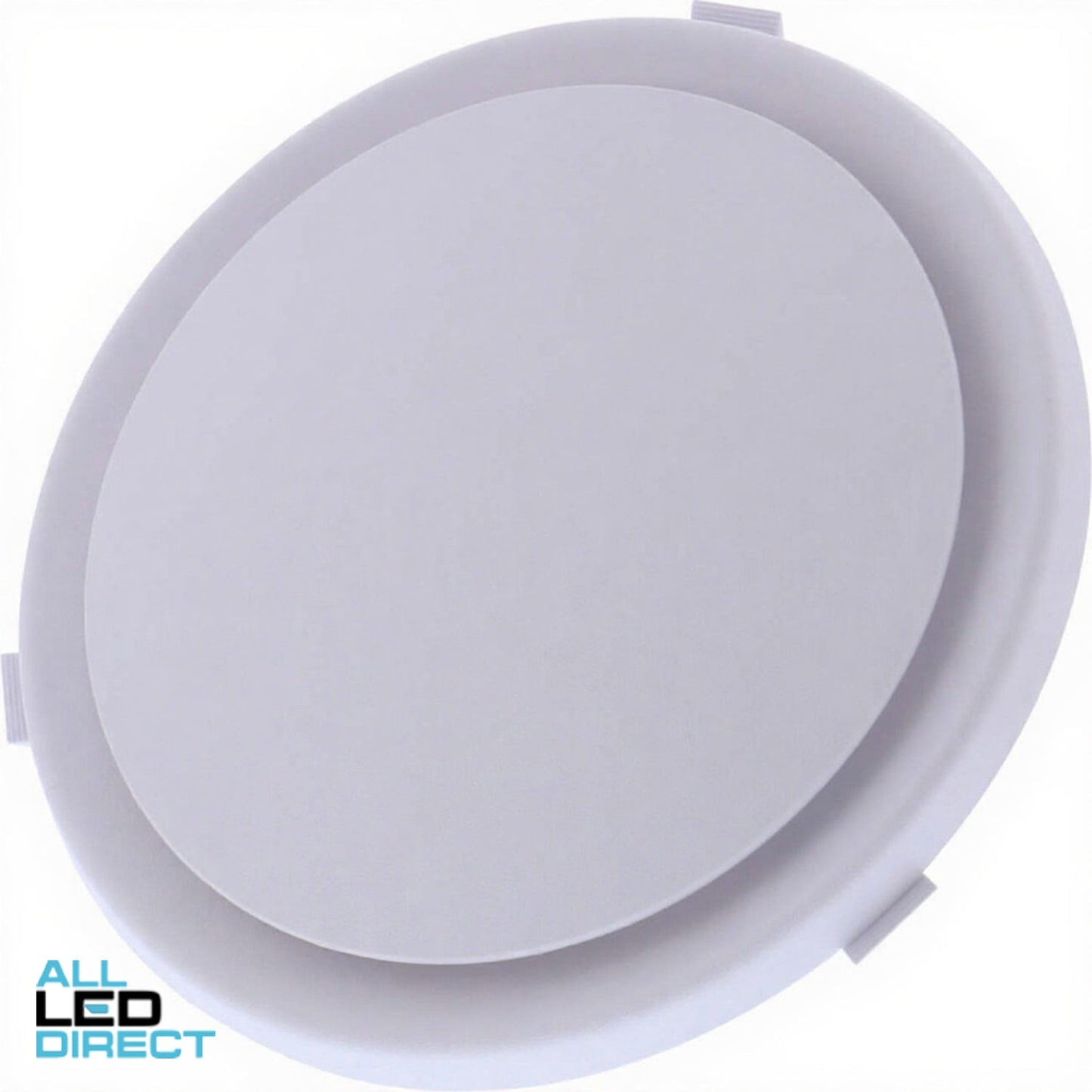 Ventair Ceiling Mounted Round Fixed Inlet or Outlet Grille White Suitable for 150mm Duct