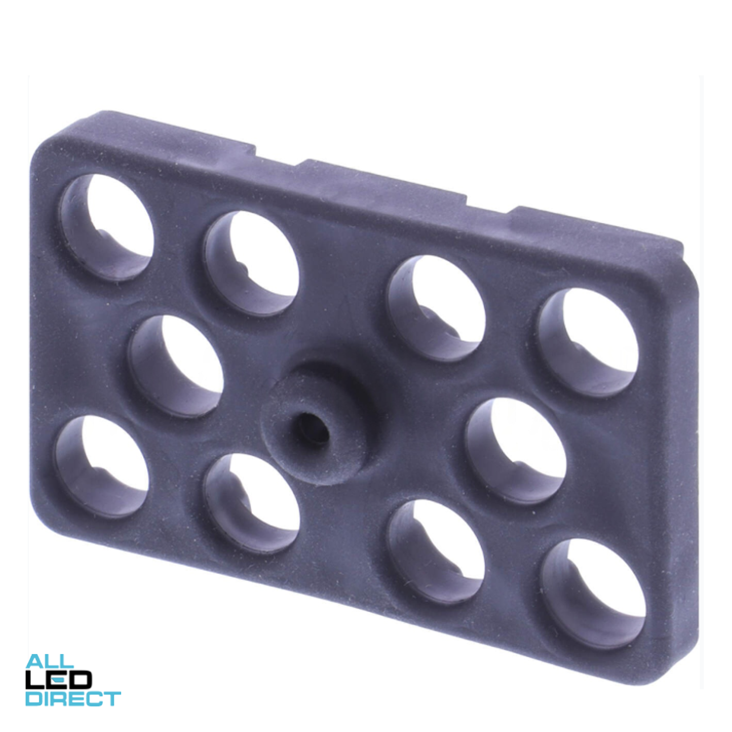 Ezytech 64mm x 39mm x 12mm Air Conditioning Rubber Vibration Mount