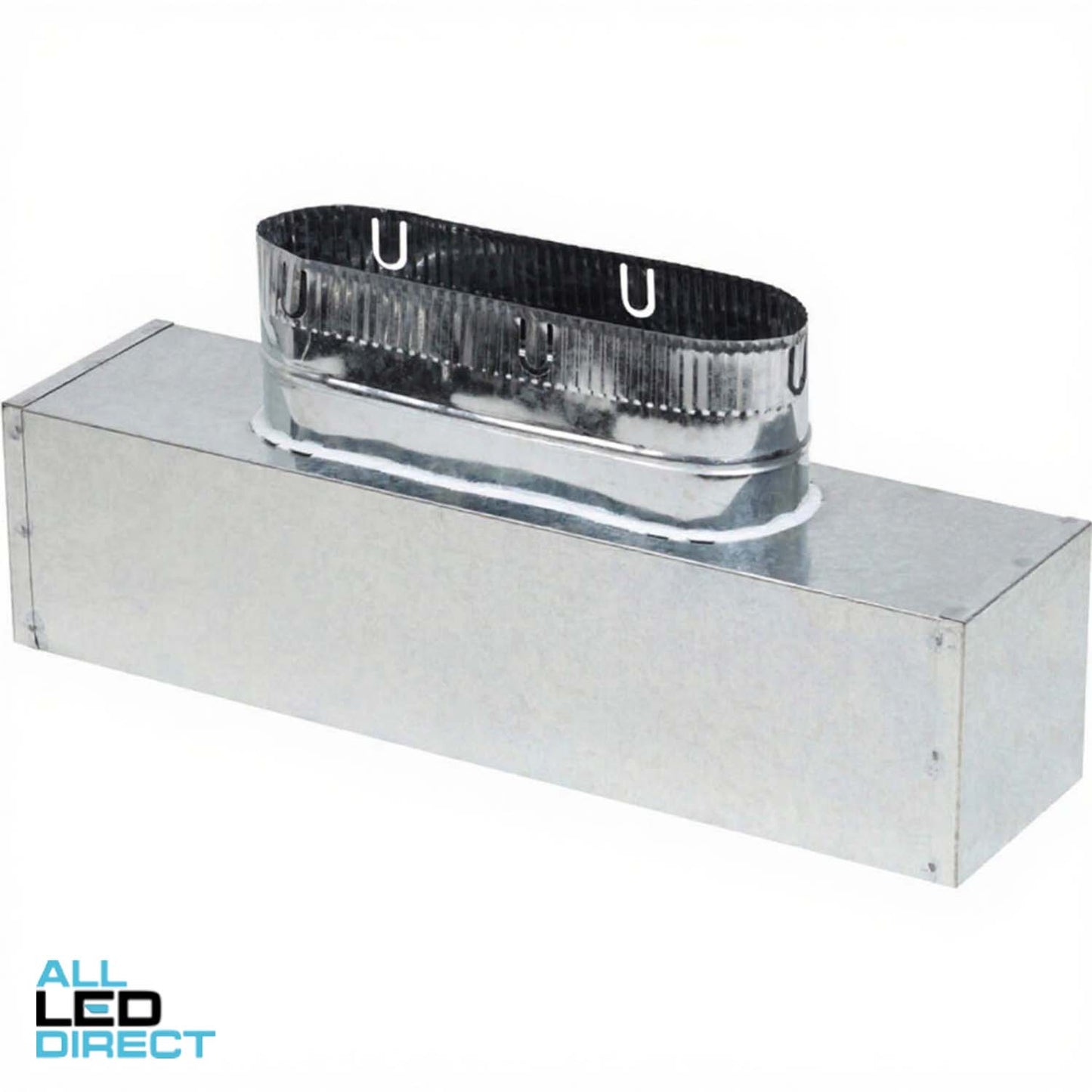 Powerwave 600mm x 150mm Metal Uni Boot with 250mm Spigot (10mm Internally Insulated)