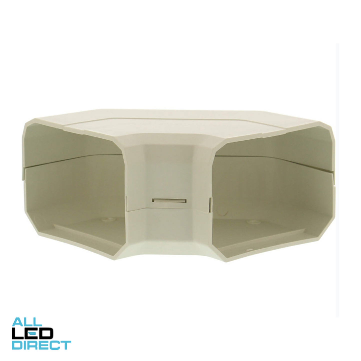 Ezyduct 110mm 90 Degree Bend Light Beige Suitable For Air Conditioning Duct