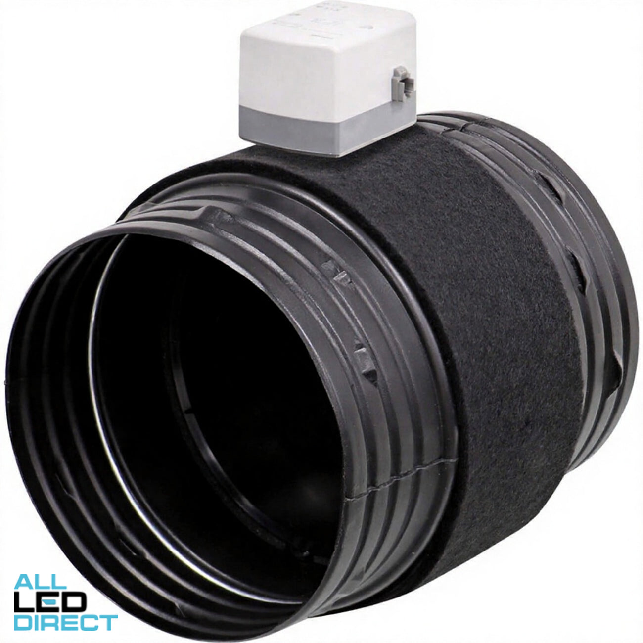 Westaflex 250mm Poly Zone Damper Fitted With Siemens 24VAC RJ-12 Actuator & 10 Metre Cable