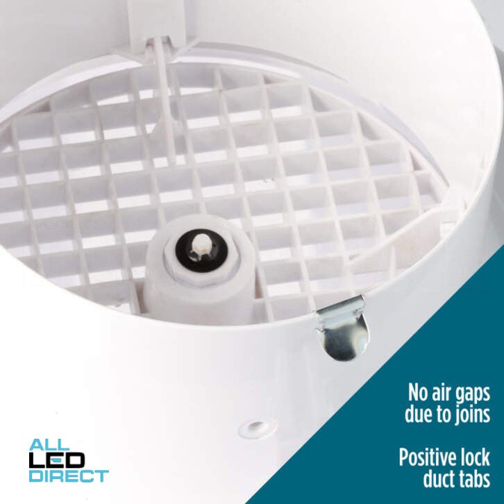 Powerwave Air 150mm Round Plastic Egg Crate Diffuser