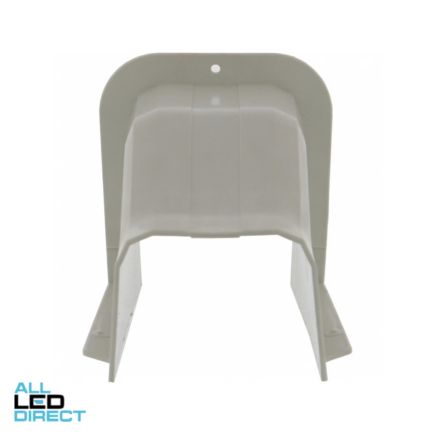 Ezyduct 80mm Ceiling Cap Light Beige Suitable For Air Conditioning Duct