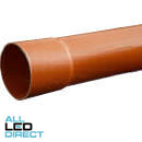 Iplex 80mm Light Duty Thin Wall Conduit 6 Metres Orange