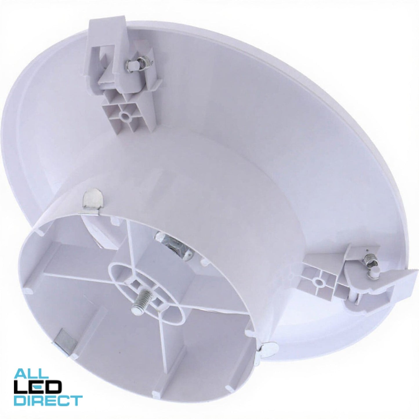 Ventair Ceiling Mounted Round Fixed Inlet or Outlet Grille White Suitable for 150mm Duct