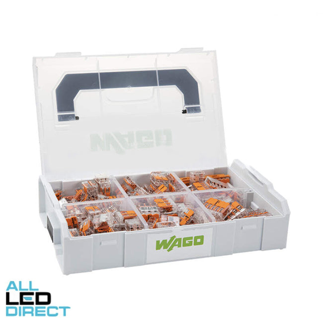 WAGO 4mm COMPACT Splicing Connector Set L-BOXX Mini 221 Series in Carry Case