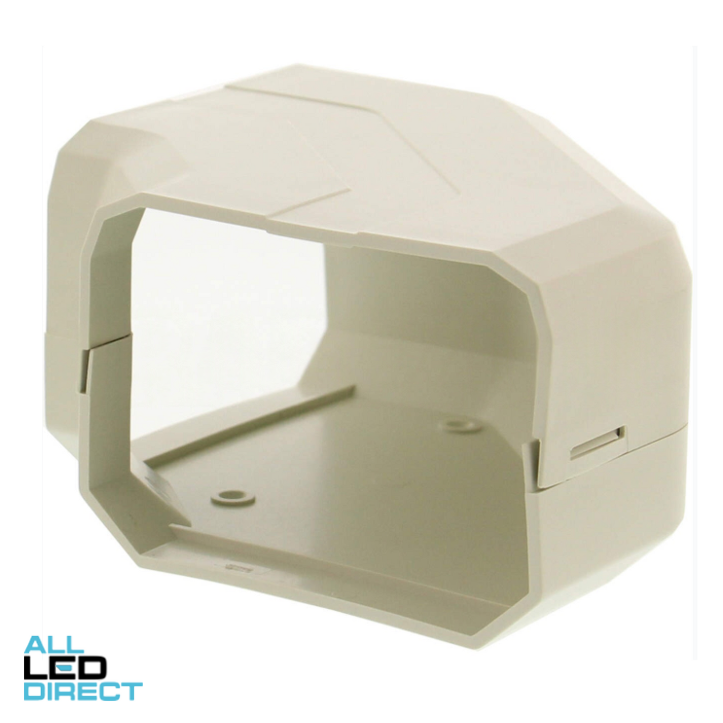 Ezyduct 110mm 90 Degree Bend Light Beige Suitable For Air Conditioning Duct