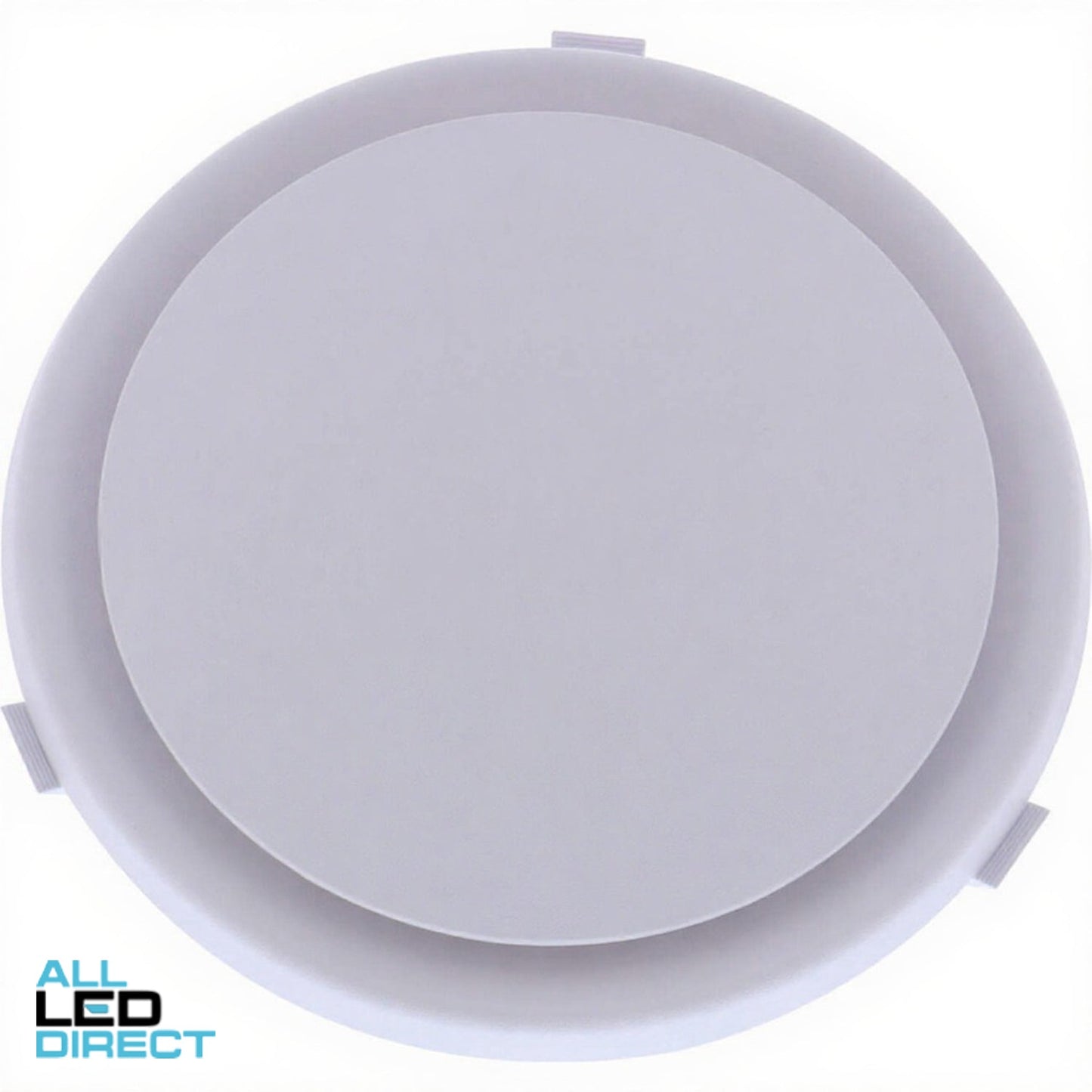 Ventair Ceiling Mounted Round Fixed Inlet or Outlet Grille White Suitable for 150mm Duct