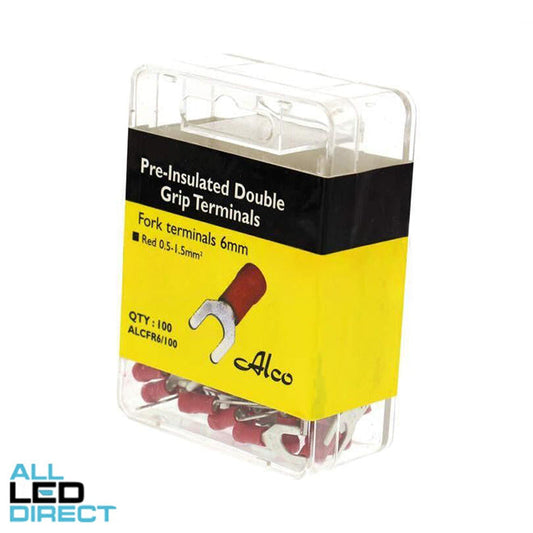 Wattmaster 0.5-1.5mm Fork Non Insulated Terminal Pack of 100