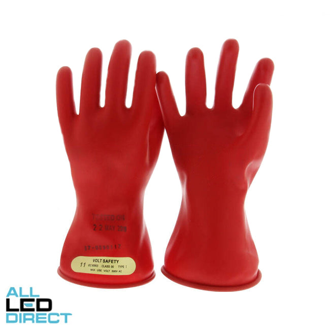 Volt Safety Class 00 Insulated Gloves Red Size 11