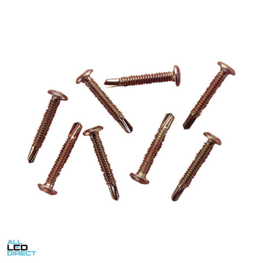 Clipsal 10 Gauge x 30mm Self Drill Wafer Head Screw 100 Packet