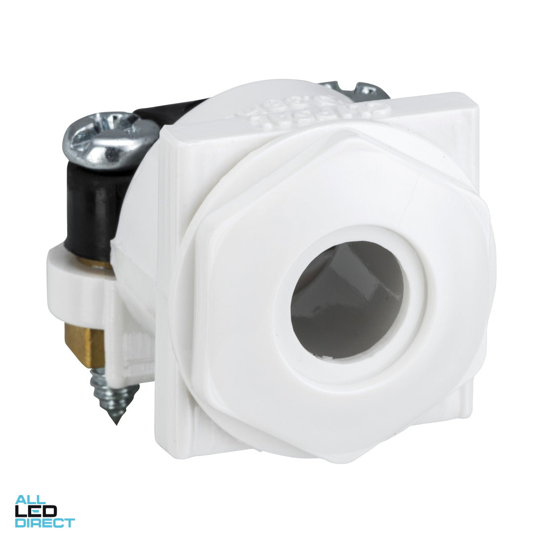 Clipsal 38HD Grommet 22mm Suit 2.5sqmm Ordinary Duty Flexible Cord with Clamp White ALL LED Direct