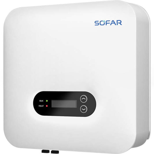 Sofar 3kW Single Phase Solar Inverter With Dual MPPT Dual Built In DC Switches & WIFI Dongle