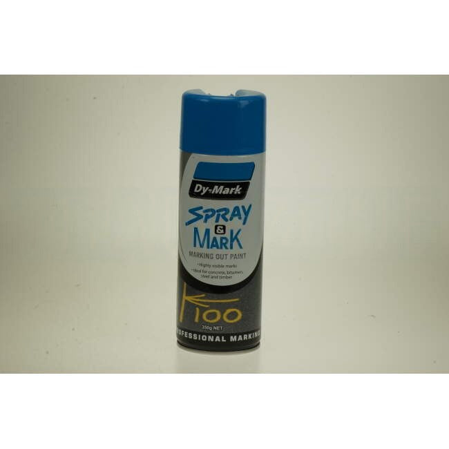 Dy-Mark Blue Fluro Spray Paint Aerosol Can