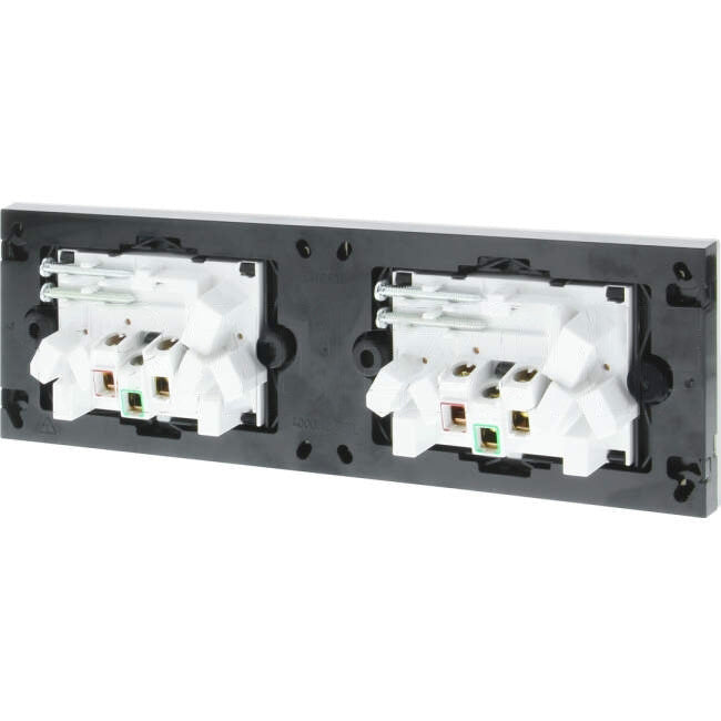 Clipsal 10 Amp SATURN Quad Internal Powerpoint Ocean Mist