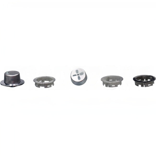 Clipsal SATURN 1 Gang Knob Kit Silver