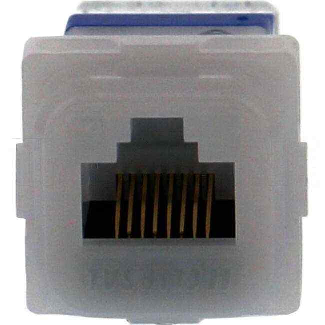 Clipsal ICONIC CAT5E RJ45 Data Mech White Suitable For Clipsal Wall Sockets Each - Default Title (40RJ45SMA5CTN)