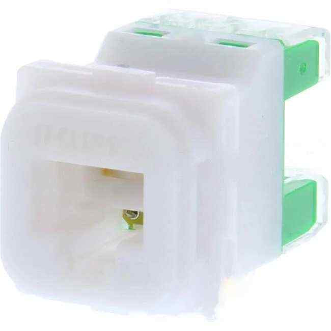 Clipsal ICONIC CAT5E RJ45 Data Mech White Suitable For Clipsal Wall Sockets Each - Default Title (40RJ45SMA5CTN)