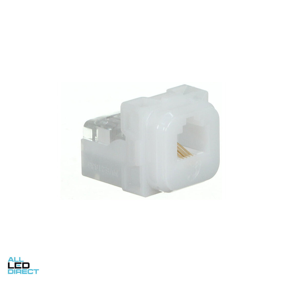 Clipsal Actassi RJ12 Phone Mech White Each ALL LED Direct
