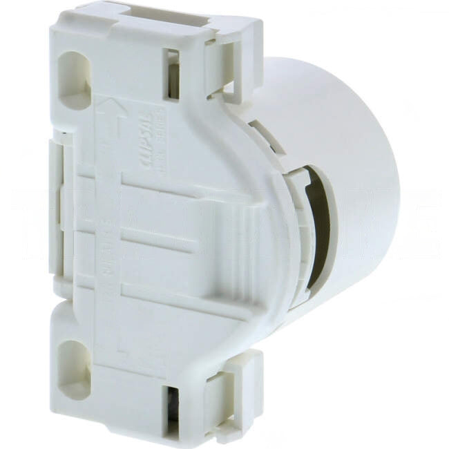 Clipsal 10 Amp 3 Pin QUICK CONNECT Single Plug Base White