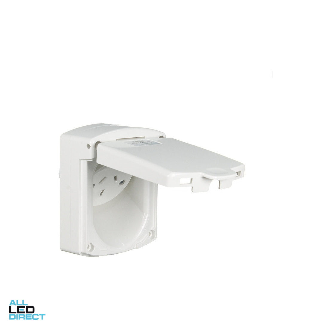 Clipsal 10 Amp Auto-Switched Weatherproof Caravan Outlet White Electric ALL LED Direct