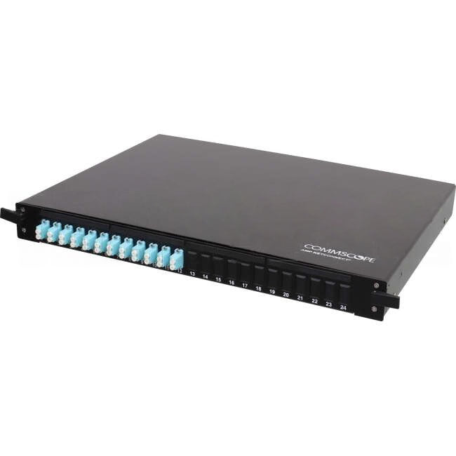 CommScope 24 Port FMS SERIES OM4 Fiber Optic Termination/Splice Fobot ...