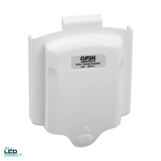 Clipsal Inlet Flap To Suit 435VFS15 White Electric