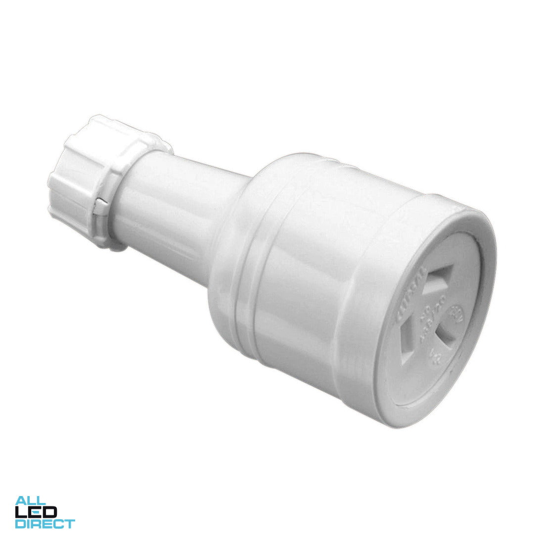 Clipsal 20 Amp Cord Extension Socket 3 Pin 250 Volt White Electric ALL LED Direct