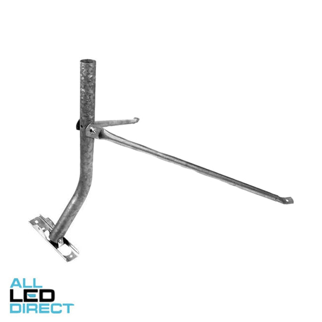 aDigitaLife Satellite Heavy Duty Tin Roof Mount For Dishes Up To 85cm