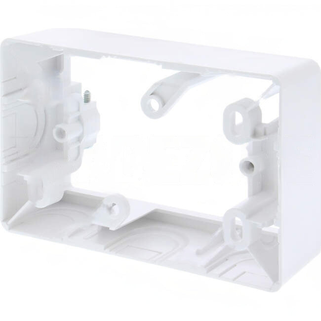 Clipsal 34mm 1 Gang Standard Mounting Block Vivid White