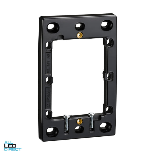 Clipsal 10mm Shallow Mounting Flange Black ALL LED Direct