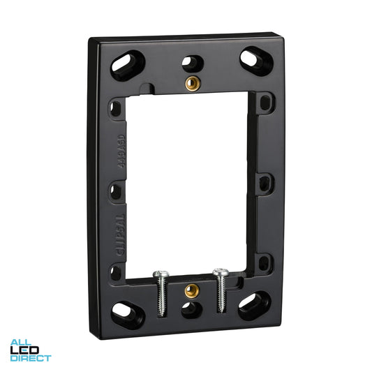 Clipsal 14mm Shallow Mounting Flange Black ALL LED Direct