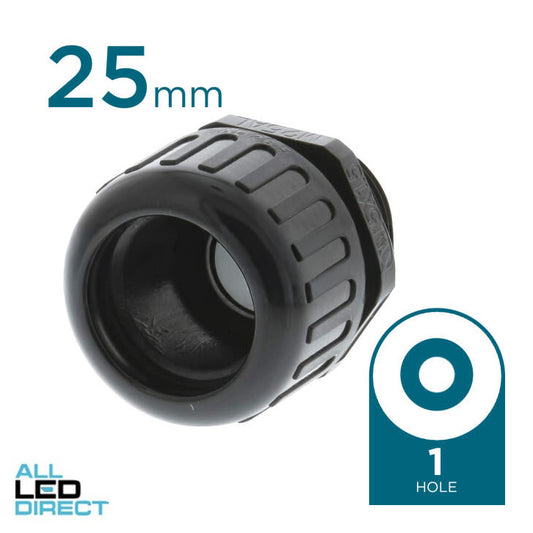 Cobalt Solar 25mm Corrugated Conduit Flexible Gland
