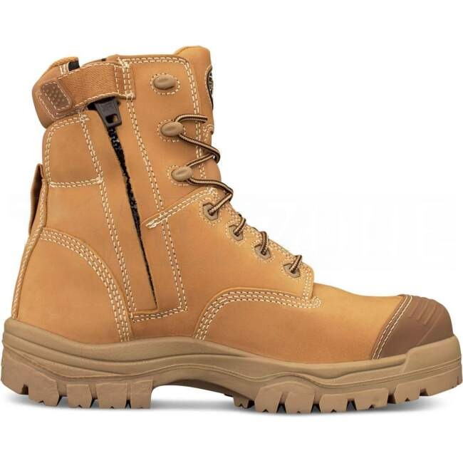 Oliver AT45 SERIES Zip Sided Boot Wheat Size 10.5